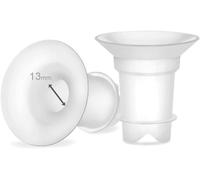 Kalanka-Lot De 2 Embouts De Bride 13 Mm Pour Medela Et Spectra 24 Mm Tasse Portable Momcozy/Willow Pour Collerette Medela Freestyle Et Sonata Pour Réduire Le Tunnel Du Mamelon Jusqu'à 13 Mm