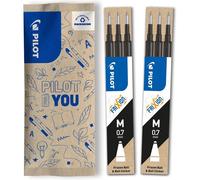 Kalanka-- Lot De 2 Étuis De 3 Recharges Frixion Pour Stylo Effaçable. Compatibles Frixion Ball Et Frixion Ball Clicker - Noir - Pointe Moyenne