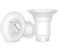 Kalanka-Lot De 2 Inserts De Bride 10 Mm Pour Boucliers Madela Et Spectra 24 Mm Tasse Portable Momcozy/Willow - Pour Madela Freestyle Et Sonata Pour Réduire Le Tunnel Mamelon Jusqu'à 10 M