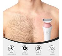 KALANKA-Lot de 2 t¿ºtes de rechange pour tondeuse BRL130 BRL140 BRL175 RL146 BG2000 - T¿ºte de rechange en acier inoxydable - Lames de rechange pour rasoir ¿¿lectrique humide et sec (noir)