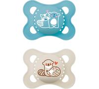 Kalanka-Lot De 2 Tétines Originales En Latex - Pour Nouveau-Né De 0 À 6 Mois - Adaptées À L'allaitement - Recommandé Par Les Sages-Femmes - Extra Résistantes Aux Morsures - Latex De Caoutchouc Nature