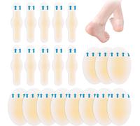 Kalanka-Lot De 20 Pansements Ampoules, Invisibles Pansements Hydrocolloïde Gel Bandages Pour Prévention Et Soin Des Ampoules, Pansements Ampoule Talon Soin Des Ampoules Au Pied, Orteil Et Talon (20 P