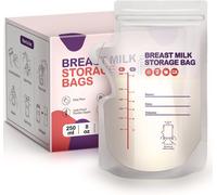Kalanka-Lot De 200 Sacs De Conservation Du Lait Maternel, Sacs De Conservation Du Lait Maternel, Préstérilisés, Double Étanchéité, Pour Congélation 250ml