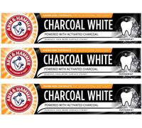 Kalanka-Lot De 3 Dentifrices À La Menthe Poivrée Au Charbon 75 Ml