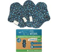 Kalanka-Lot De 3 Serviettes Hygiéniques Lavables - Mini - Feel Natural