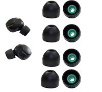 KALANKA-Lot de 4 paires d'embouts en silicone pour écouteurs Sony 1000XM5/1000XM4/LinkBuds S/WF-C500/WF-C700N WF WI XBA, avec boîte de rangement, 4 paires (moyen)