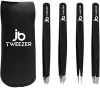 Kalanka-Lot De 4 Pinces À Épiler À Sourcils En Acier Inoxydable Pour Femmes, Poils Du Visage, Points Noirs, Cils Incarnés, 2 Ans De Garantie De Remplacement Gratuite