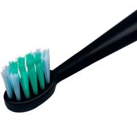 KALANKA-® - Lot de 4 Recharges Têtes de Brosse Noires Nylon Ultra-souples - Brosse à Dents Électrique Sonique Enfant NEOKIDS® - Compatible NEOSONIC® - Dès 3 ans - adapté à la morphologie des enfants