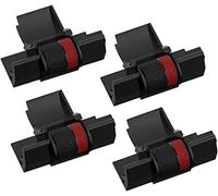 KALANKA-Lot de 4 Rouleau d¿Encre IR-40T pour Calculatrice - Compatible avec Casio IR-40T, Canon CP13 et Nu-kote NR42, Sharp EL-1750V, Rouleau d¿Encre de Qualité pour Une Utilisation Facile et Économi
