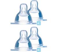 Kalanka-Lot De 4 Tétines Seidensauger - Étanches - Pour Les Premières Tentatives De Consommation - Pour Bébé (À Partir De 4 Mois)