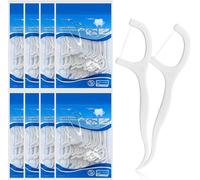 Kalanka-Lot De 400 Bâtonnets De Fil Dentaire ¿ 3 X Nettoyage Des Dents ¿ Nettoyage Efficace Des Dents Pour Les Espaces Interdentaires Étroits ¿ Spécialement Conçu Pour Les Molaires ¿ Maintient Les