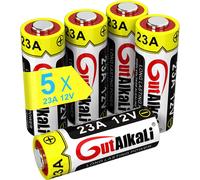 KALANKA-Lot de 5 piles alcalines A23 23 A GP23AE MN21 23 GA 12 V haute capacité 55 mAh pour télécommandes, alarme, entrée sans clé, électronique