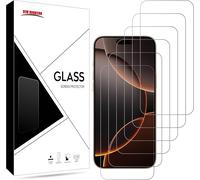 KALANKA-[Lot de 6 films protecteurs d'écran pour iPhone 16 Pro Max (6,9 pouces), film en verre trempé, [LifetimeSupport] [Protection contre les chocs] [anti-éclats] [anti-rayures]