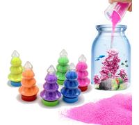KALANKA-Lot de 6 sables magiques colorés - Sable spatial hydrophobe - Jouets colorés pour enfants, anti-stress, outil d'apprentissage, nouveautés, cadeaux de fête
