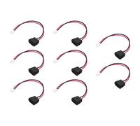 KALANKA-Lot de 8 câbles d'extension de type C femelle à 2 broches, 5 V 3 A, prise femelle USB-C vers PH2.0 étanche, câble d'extension pour PC, lampes LED, ordinateur portable de 10,2 cm