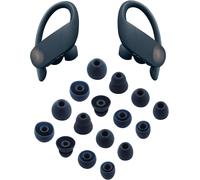 KALANKA-Lot de 8 paires d'embouts de rechange pour casque Powerbeats Pro, S/M/L/D, 4 tailles, en silicone souple, pour Powerbeats Pro (bleu marine)