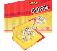 KALANKA-Lot de 8 Pièges à Souris Collants Ultra-Adhésifs ¿ Plaques de Glu Extra-Fortes & Non Toxiques ¿ Utilisation Intérieure/Extérieure ¿ Facile à Installer