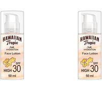 Kalanka-Lotion De Protection Solaire Hawaiian Topic Silk Hydration Air Soft Face (Spf 30, 50ml) (Lot De 2)