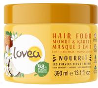 Kalanka-Lovea - Hair Food - Masque 3 En 1 - Monoï & Karité - Nourrit, Répare & Démêle - Cheveux Secs Et Abimés - 98% D'origine Naturelle - Sans Silicone - Vegan - Fabriqué En France - 390 Ml