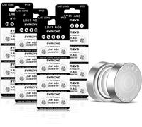KALANKA-LR41 AG3 Pile Bouton Alcaline 1.5V, Lot de 32 (392 SR41 192), sans Mercure,¿3 Ans Garantie ¿(LR41-32)