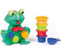 Kalanka-Ludi - Coffret De Bain Grenouille - Moulin À Eau Et Aspergeurs - Pour Bébé Dès 10 Mois - 3 Verres Gigognes - Développe La Motricité Et L'imagination - Fixation Ventouse