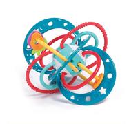 Kalanka-Ludi - Hochet Planète - Jouets D'éveil Bébé - Dès 3 Mois - Couleur Vives, Différentes Textures & Forme Originale - Développe La Motricité Fine & La Dextérité