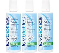 Kalanka-Luvbiotics Bain De Bouche Sans Fluor Avec Probiotiques Buccaux Et Xylitol-Sans Alcool, Sls Ni Parabènes - 500 Ml - Lot De 3
