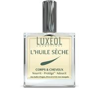 Kalanka-Luxéol - Huile Sèche Corps & Cheveux Multi-Usage - Nourrit, Protège, Adoucit - Enrichie En Huile D'argan, Avocat, Rose Musquée - Fabriqué En France - 100ml