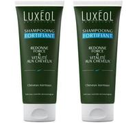 Kalanka-Luxéol - Shampooing Cheveux Fortifiant - Force & Vitalité - Nourrit & Fortifie - Soin Cheveux Normaux - 87% D'ingrédients D'origine Naturelle - Fabriqué En France - 200ml (Lot De 2)