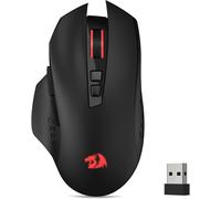KALANKA-M656 Gainer Souris de Jeu sans Fil 4000 DPI 2,4 GHz avec 5 Niveaux de DPI, 7 Boutons Macro, rétroéclairage LED Rouge et Logiciel/Lecteur Professionnel Pris en Charge, pour PC/Mac/Ordinateur