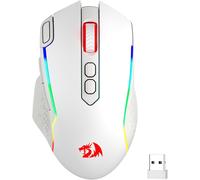 KALANKA-M810 Pro Souris de jeu sans fil 10 000 DPI avec bouton de tir rapide, 8 touches macro, 45 heures de puissance continue et rétroéclairage RVB pour PC/Mac/ordinateur portable