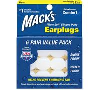 Kalanka-Macks Lot De 6 Paires De 3 Paires De Bouchons D'oreille Souples En Silicone Moulé