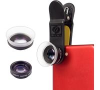KALANKA-Macro Lens- 2 en 1 12x & 24x Mobile Camera Lens pour Iphone Samsung HTC Xiaomi Android Smartphones