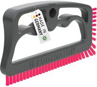 Kalanka-Made In Germany Fuginator® Brosse À Joints Grise/Rose - Brosse De Nettoyage Pour Nettoyer Les Joints Dans La Salle De Bain, Les Toilettes, La Cuisine, Etc - Brosse Maniable Pour Les Joints