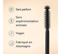 Kalanka-Magic Finish 5in1 Hybrid Mascara Deep Black (8ml) \U2013 Mascara Volume Pour Des Cils Longs & Définis, Maquillage Intense, Brosse Sphérique Innovante