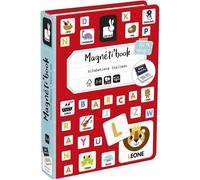 Kalanka-- Magneti'book Alphabet - Jeu Éducatif Magnétique 142 Pièces - Version Italienne - Dès 3 Ans, J02594