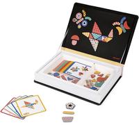 KALANKA-- Magneti'Book Moduloform - Jeu Éducatif Magnétique 43 Pièces - Dès 3 Ans, J02720, Noir