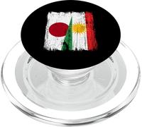 Kalanka-Maillot Du Kurdistan Du Japon Demi Drapeau Du Kurdistan Japonais Popsockets Popgrip Pour Magsafe