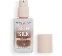 Kalanka-Makeup Revolution, Skin Silk Serum Foundation, Light To Medium Coverage, Contains Hyaluronic Acid, F16, 23ml