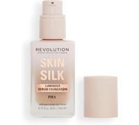 Kalanka-Makeup Revolution, Skin Silk Serum Foundation, Light To Medium Coverage, Contains Hyaluronic Acid, F10.5, 23ml