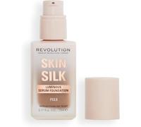 Kalanka-Makeup Revolution, Skin Silk Serum Foundation, Light To Medium Coverage, Contains Hyaluronic Acid, F13.5, 23ml