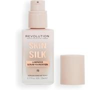 Kalanka-Makeup Revolution, Skin Silk Serum Foundation, Light To Medium Coverage, Contains Hyaluronic Acid, F3, 23ml