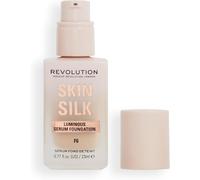 Kalanka-Makeup Revolution, Skin Silk Serum Foundation, Light To Medium Coverage, Contains Hyaluronic Acid, F6, 23ml