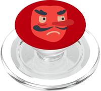 Kalanka-Masque De Gobelin Japonais Rouge Popsockets Popgrip Pour Magsafe
