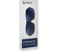 Kalanka-- Masque De Sommeil 3d Bleu - 1 Pièce - Forme Tridimensionnelle S'assombrit Complètement - Les Yeux Et Le Nez Restent Libres, Pas De Sensation De Resserrement