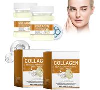 Kalanka-Masque Facial En Poudre, Avec Collagène Hydrolysé, Nicotinamide, Poudre Pour Masque Facial Hydratant, Peel Off Mask Powder, Peau Hydratante, Éclaircissante Et Nourrissante, 2 Pcs