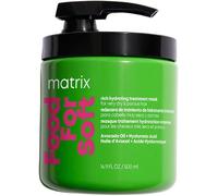 Kalanka-, Masque Hydratant, Cheveux Secs À Très Secs, Enrichi En Acide Hyaluronique Et Huile D'avocat, Food For Soft
