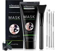 Kalanka-Masque Nettoyant En Profondeur Pour Visage,Réduire Les Points Noirs,Masque Purifiant Pour Les Pores D'acné Des Têtes Noires Avec Extracteur Kit, 100g