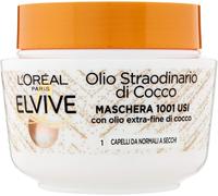 Kalanka-Masque Nourrissante Elvive Huile Extraordinaire Huile Fin De Coco Pour Cheveux Normaux À Secs, 300 Ml