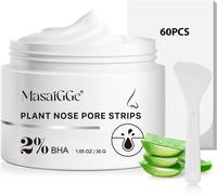 Kalanka-Masque Point Noir, 2% De Soins De La Tête Noire Bha Masque Déchiré Parfaitement Ajusté Sur La Brosse Contient De L'acide Hyaluronique Et De L'aloe Vera 30 G De Bouteille Large